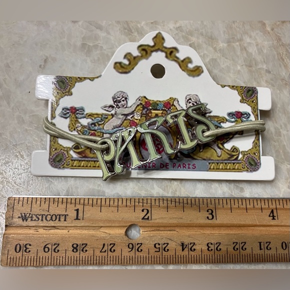 Paris Souvenir Ponytail Holder - Picture 2 of 3